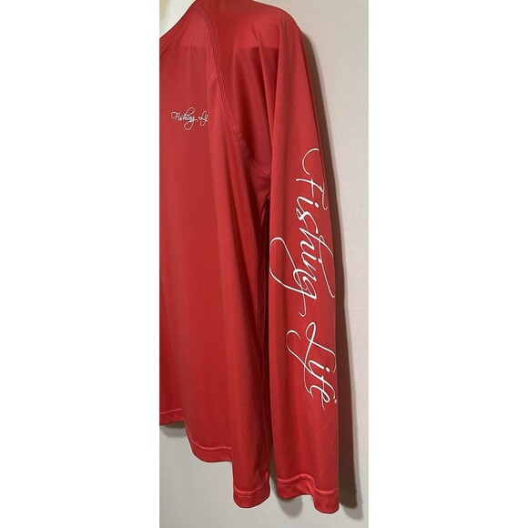Women’s long sleeve fishing life T-shirt boating outdoor UV Protection Heart  F - Picture 6 of 7